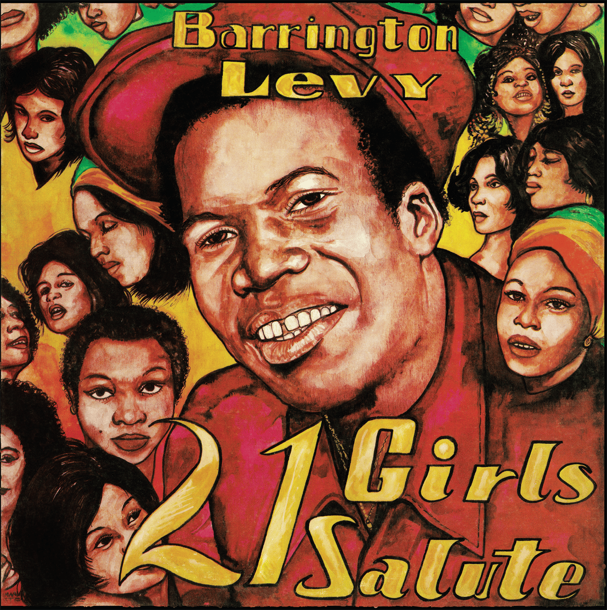 Barrington Levy - 21 Girls Salute LP (Jah Life) | DKR